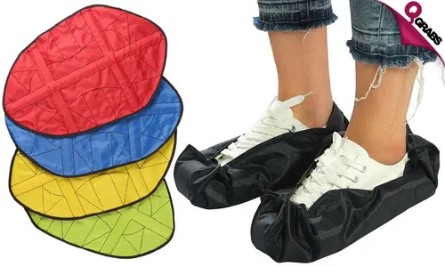 Indoor Snap-On Shoe Covers!